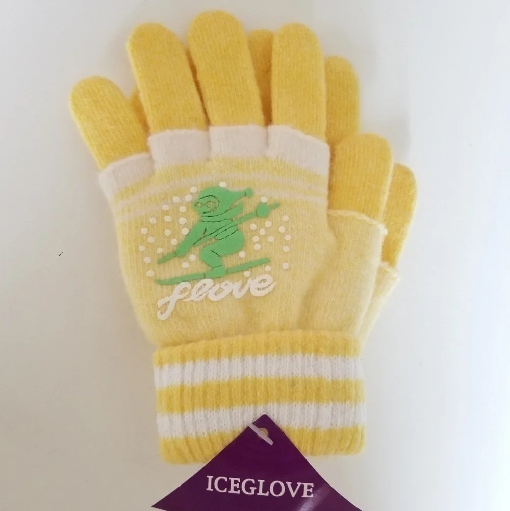 Set of 3 NEW Multicolor Double Layered 2 in 1 Wool Blend Cozy Warm Gloves